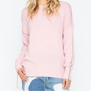 Chaser Bubble Powder Pink Sweater Sandrine Rose